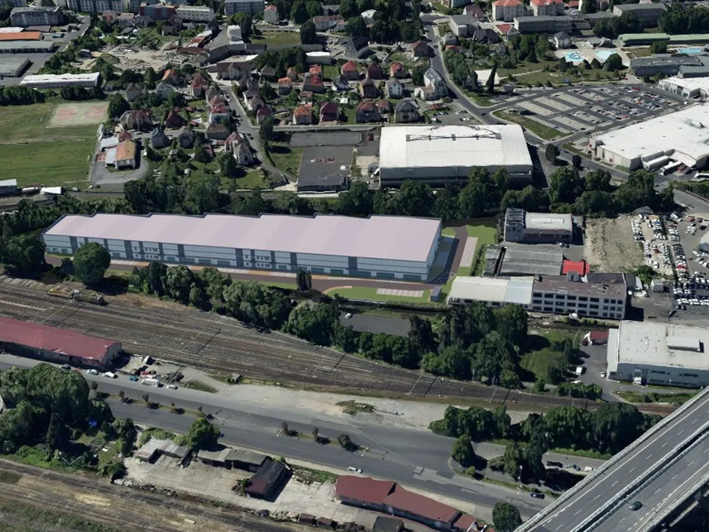Urbaleon, vizualizace Děčín Business Park